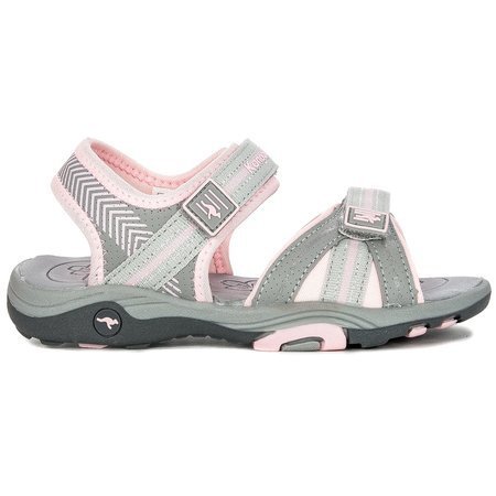 Kangaroos Sandały dziecięce Vapor Grey Frost Pink