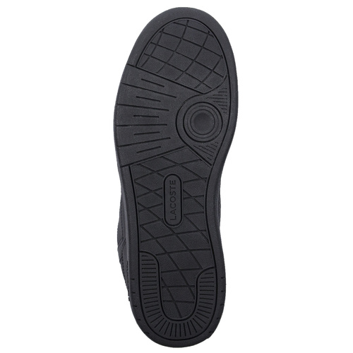 Lacoste Sneakersy męskie skórzane T-Clip Set 224 SMA BLK/BLK