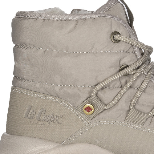 Lee Cooper Botki damskie Ocieplane Beige