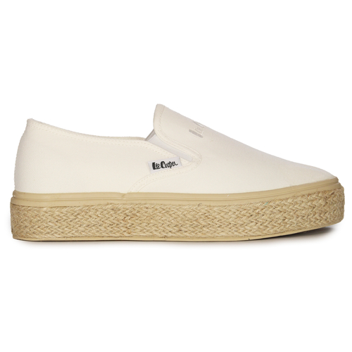 Lee Cooper Espadryle Damskie Białe