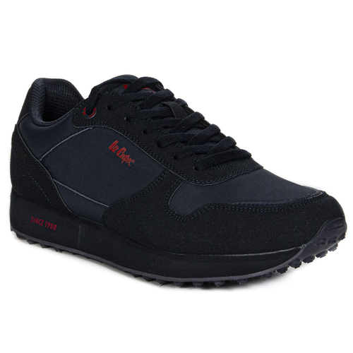 Lee Cooper Sneakersy półbuty męskie Navy granatowe