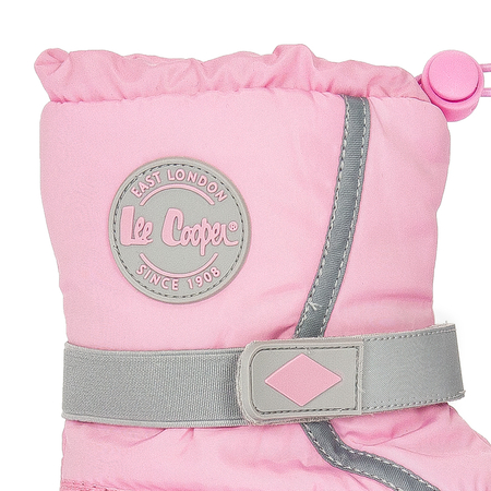 Lee Cooper Śniegowce botki dziecięce dziewczęce Pink różowe