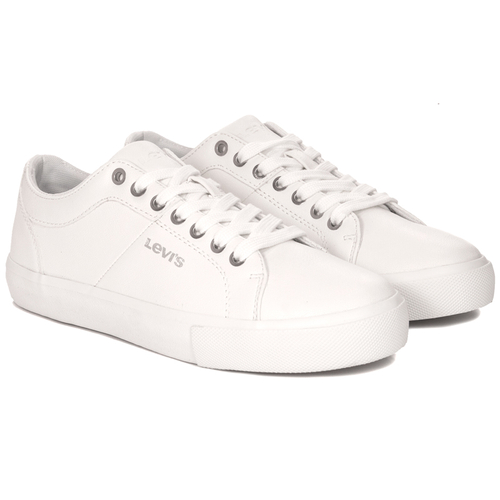 Levi's Sneakersy półbuty damskie Woodward S 50-Brilliant White Białe