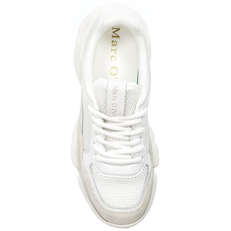Marc O'Polo Sneakersy buty damskie White Białe