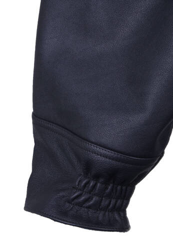 Opra Kurtka Skórzana Bomber Dark Blue