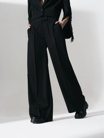 Opra Spodnie damskie Almas Black Low Waist