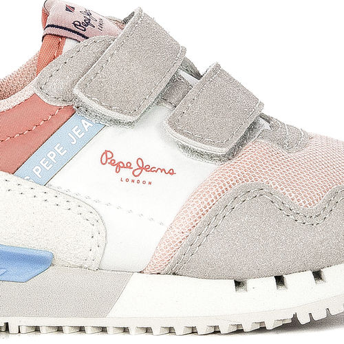 Pepe Jeans Sneakersy półbuty dziewczęce Pink London One GK