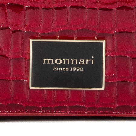 Portfel Monnari PUR008022JZ CZERWONY RED