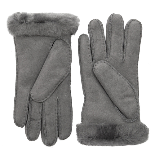 Rękawiczki UGG 17367 MTL w Shorty Glove w/Leather Trim Metal