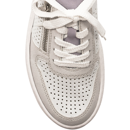 Rieker Sneakersy Damskie Białe White Combination
