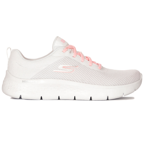 Skechers Sneakersy Damskie 124952WPK Biało różowe