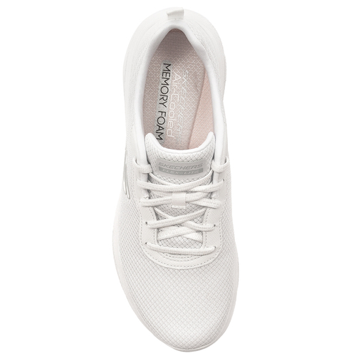 Skechers Sneakersy Damskie 149303-WHT Białe