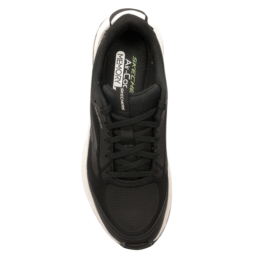 Skechers Sneakersy Męskie 237353BKW Czarno Białe