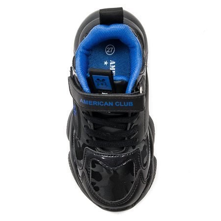 Sneakersy American Club BD14/21 Black/Blue