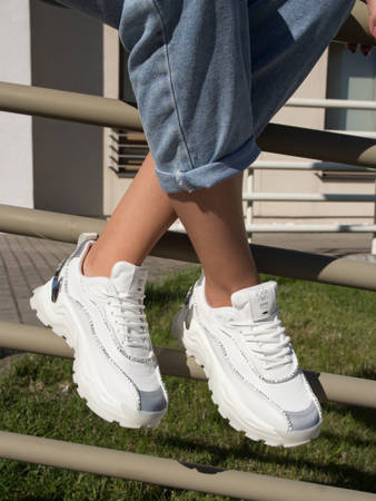 Sneakersy Cross Jeans II2R4017C White Białe