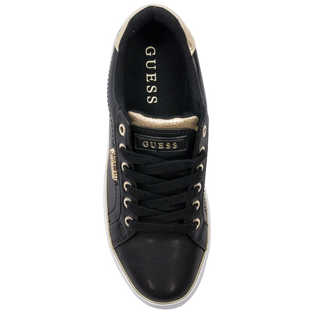 Sneakersy Guess FL7BKI SMA12 BECKIE BLACK Czarne