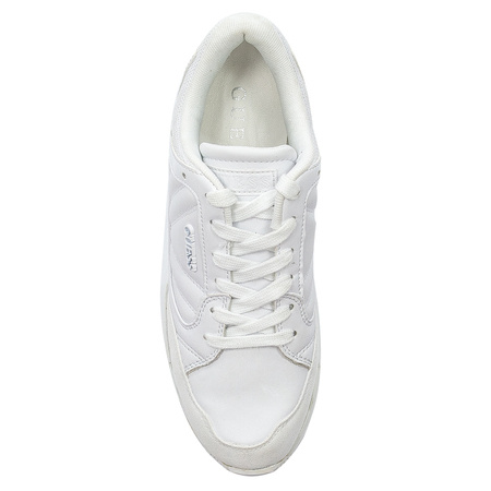 Sneakersy Guess FL7TRS ELE12 TRAVES White Białe