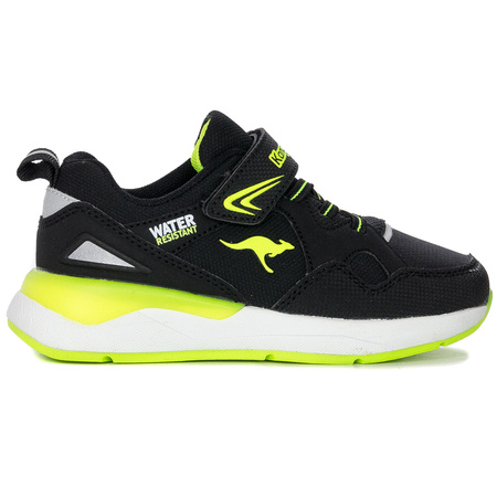 Sneakersy Kangaroos 18755-5062 Jet Black/Neon Yellow