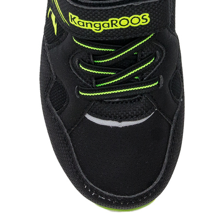 Sneakersy Kangaroos 18755-5062 Jet Black/Neon Yellow