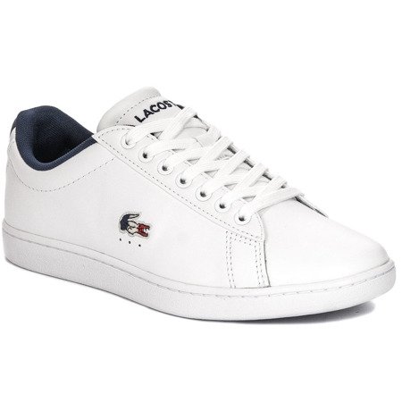 Sneakersy Lacoste Carnaby Evo Tri 1 SFA WHT/NVY/RED