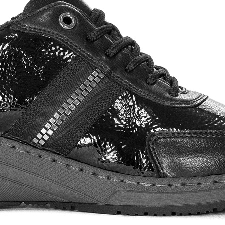 Sneakersy Rieker N4300-00 Schwarz/Black Czarne