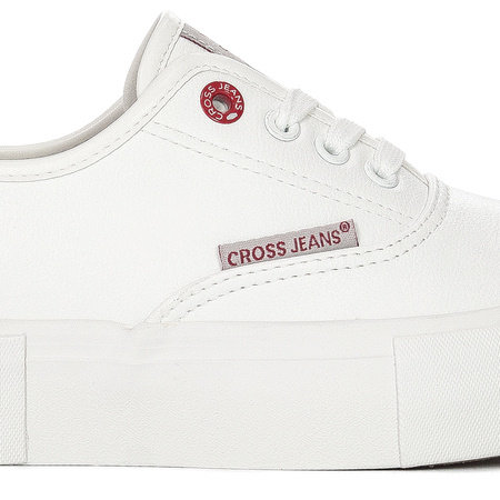 Trampki Cross Jeans GG2R4001C White Białe