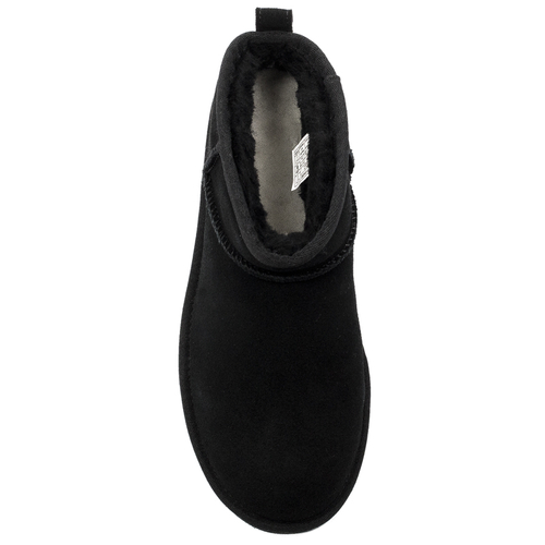 UGG Botki Śniegowce Classic Ultra Mini Platform Black