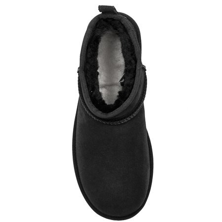 UGG Botki W Classic Ultra Mini Black