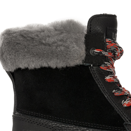 UGG Botki damskie ocieplane W Ashton Addie Black