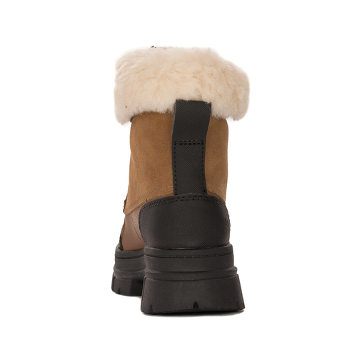 UGG Botki damskie ocieplane W Ashton Addie Chestnut