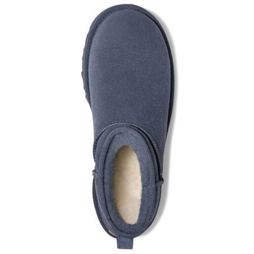 UGG Botki śniegowce damskie W Classic Ultra Mini Desert Blue