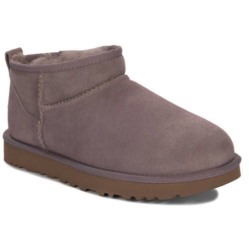 UGG Botki śniegowce damskie W Classic Ultra Mini Sugarplum