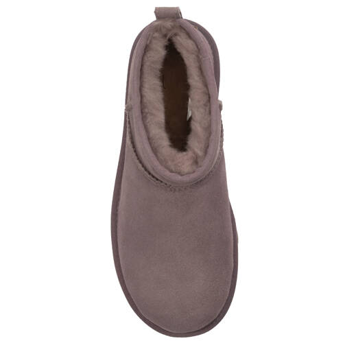 UGG Botki śniegowce damskie W Classic Ultra Mini Sugarplum