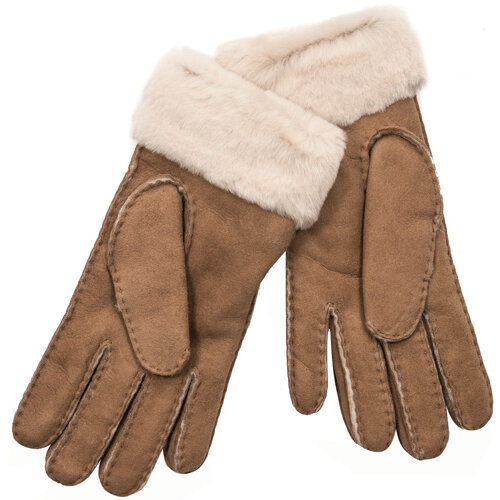 UGG Rękawiczki damskie Turn Cuff Glove Chestnut