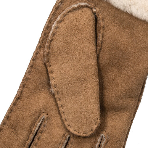 UGG Rękawiczki damskie Turn Cuff Glove Chestnut