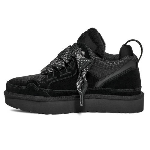 UGG Sneakersy damskie ocieplane na platformie W Lowmel Black