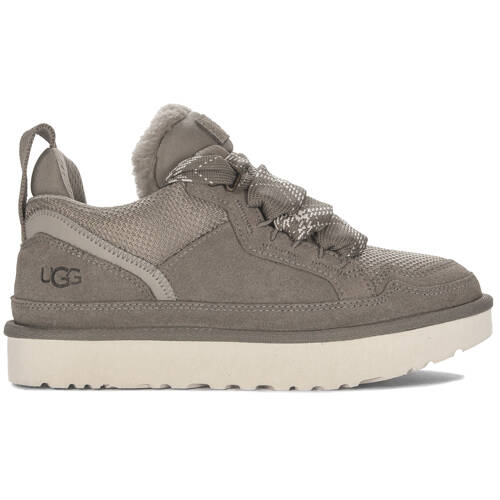 UGG Sneakersy damskie ocieplane na platformie W Lowmel Smoke Plume