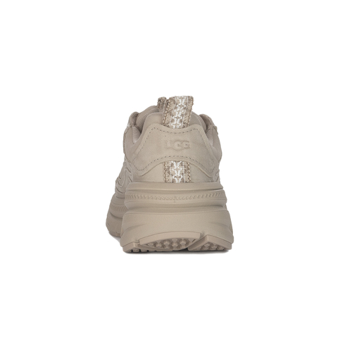 UGG Sneakersy damskie skórzane na platformie W CA1 Driftwood