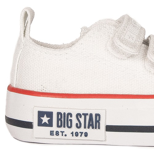 Big Star Trampki dziecięce niemowlęce White białe