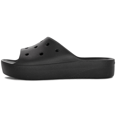 Crocs Klapki Damskie Black Platform Slide