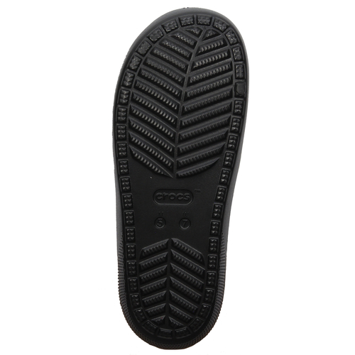 Crocs Klapki Damskie Black Platform Slide