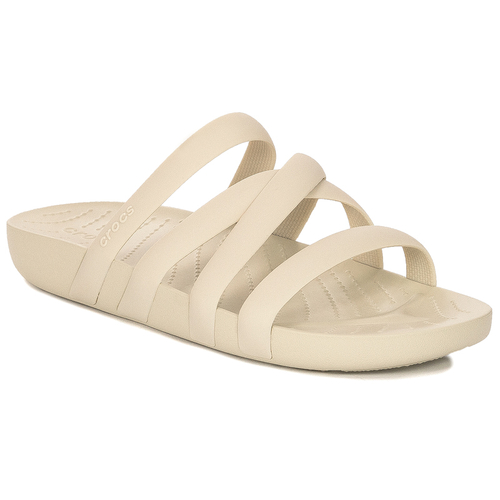 Crocs Klapki Damskie Bone Splash Strappy