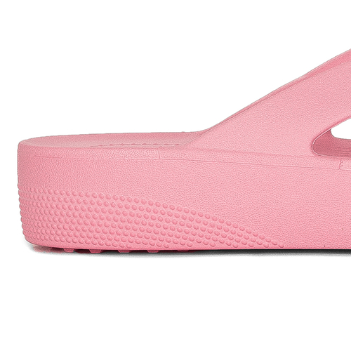 Crocs Klapki Damskie Flamingo Platform Flip