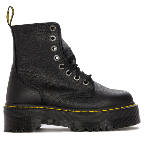 Dr. Martens Botki glany damskie skórzane Jadon III Black czarne