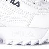 Fila buty dziecięce niemowlęce Disruptor Infants White Białe