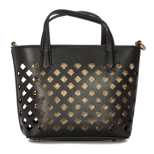 Guess Torba damska Aqua Mini Tote Bla Black czarna 2w1