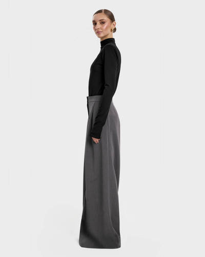 Opra Spodnie Baha Grey Very High Waist Pants