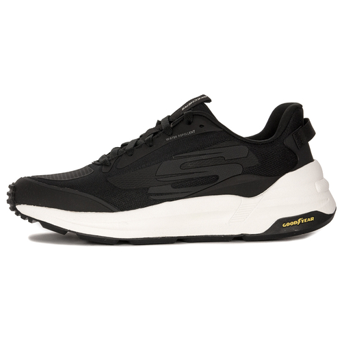 Skechers Sneakersy Męskie 237353BKW Czarno Białe