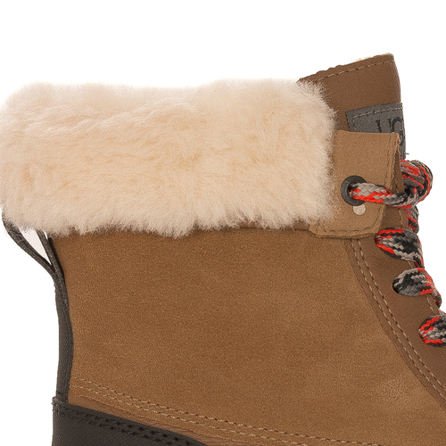 UGG Botki damskie ocieplane W Ashton Addie Chestnut