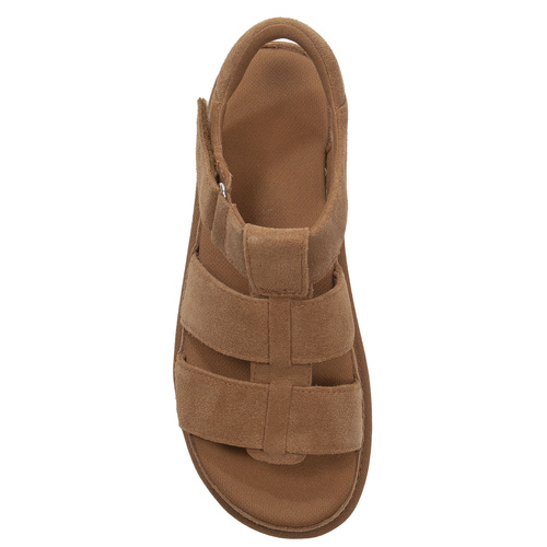 UGG Sandały Damskie Skórzane Goldenstar Strap Brown